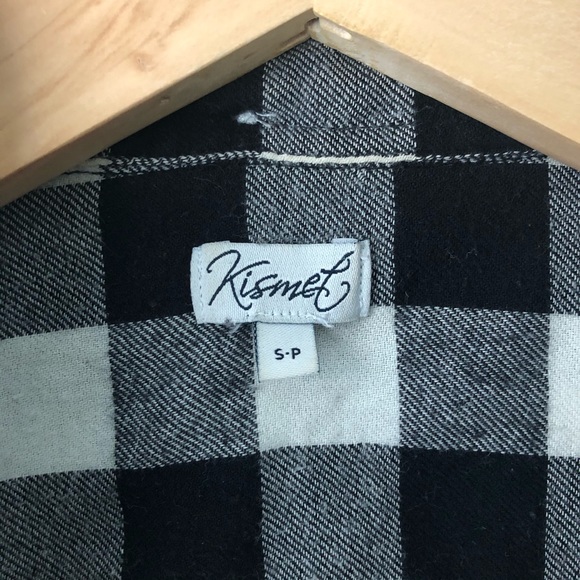 Plaid Flannel | long-sleeved button down - Picture 3 of 3